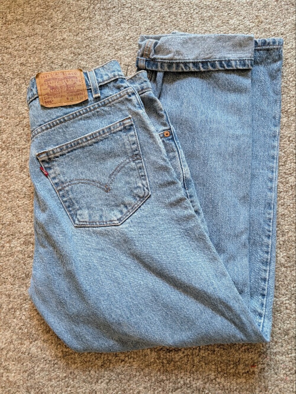 Levis 505 Straight Leg Vintage